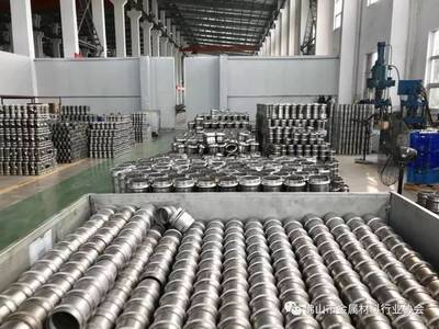 深圳龍華水務高管考察中再德眾，共探不銹鋼水管管件研發新篇章